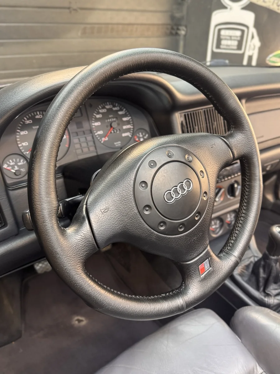 Audi · Lenkrad vorher / nachher – nachher